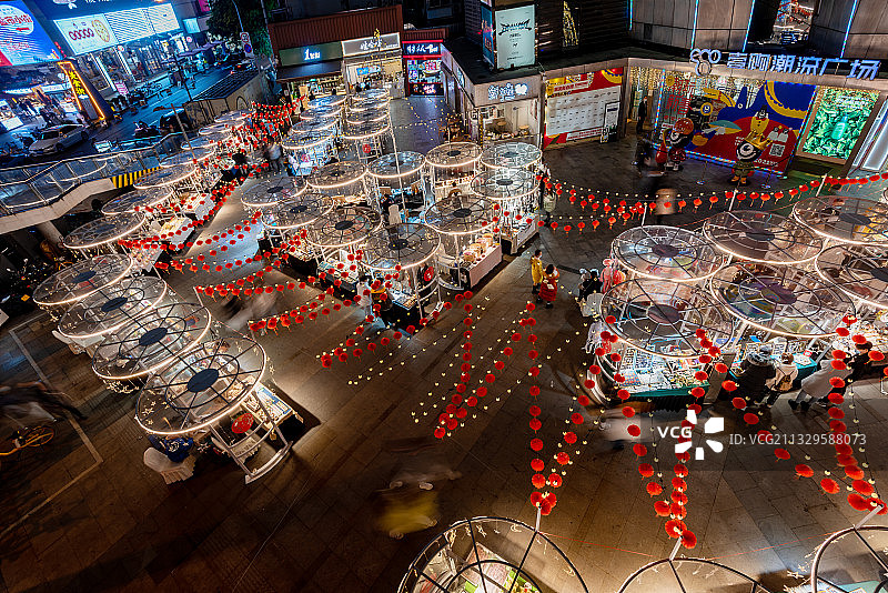 《春熙路夜市》图片素材