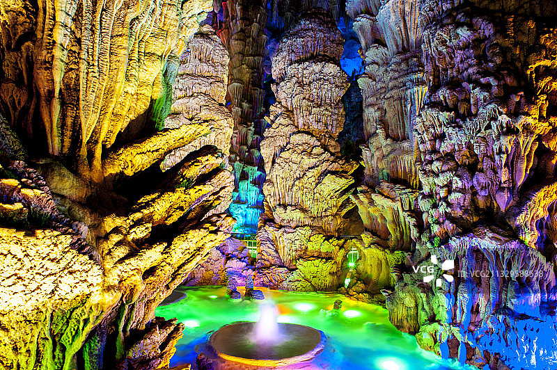 泰山地下大裂谷景区 泰安图片素材