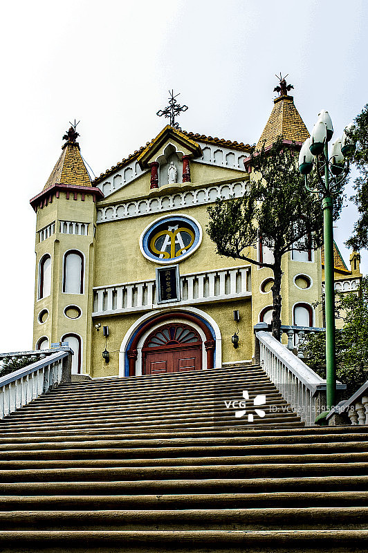 胡庄教堂 胡庄天主教堂 济南图片素材