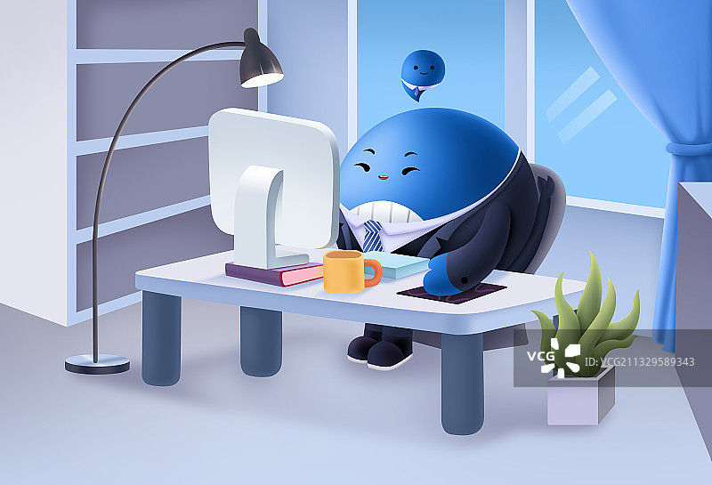 在家办公图片素材