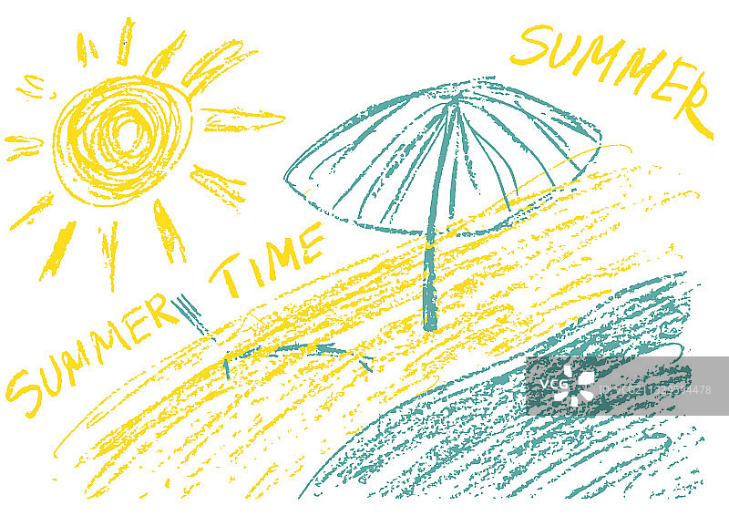 儿童绘画设计元素包装图片素材