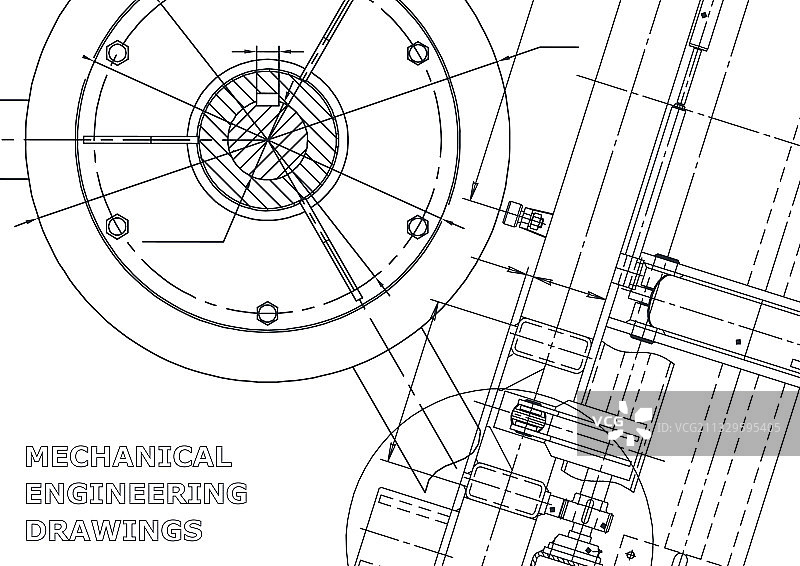 封面宣传单工程蓝图banner图片素材