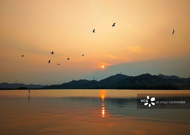 梅林湖 潮州图片素材