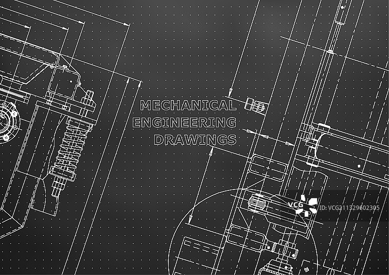 蓝图草图工程封面banner图片素材