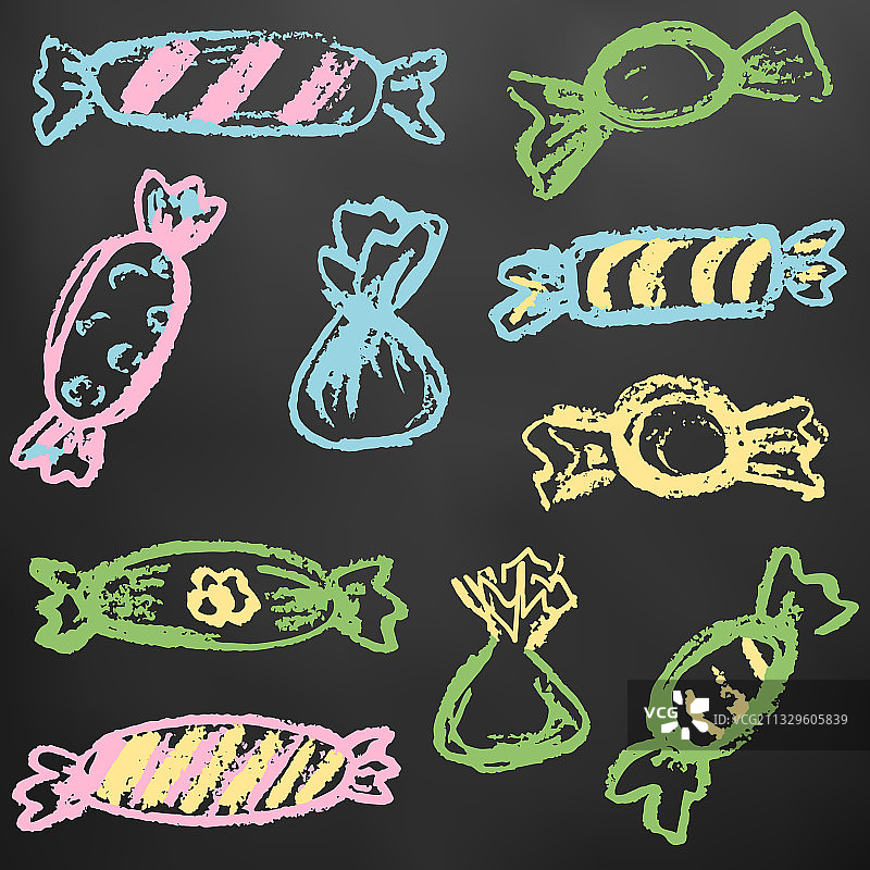 儿童绘画设计元素包装图片素材