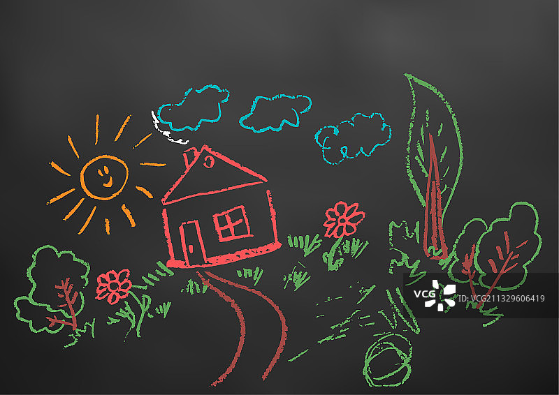 设计元素：明信片背景图片素材