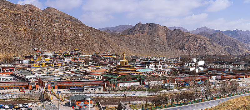 拉卜楞寺图片素材