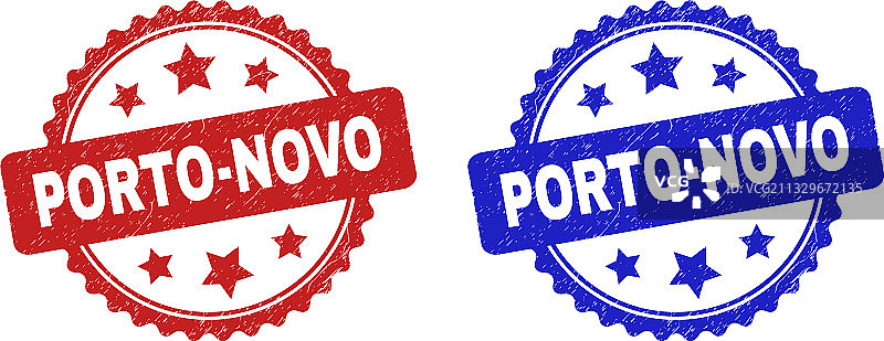 带有损坏效果的波多诺伏花结水印图片素材