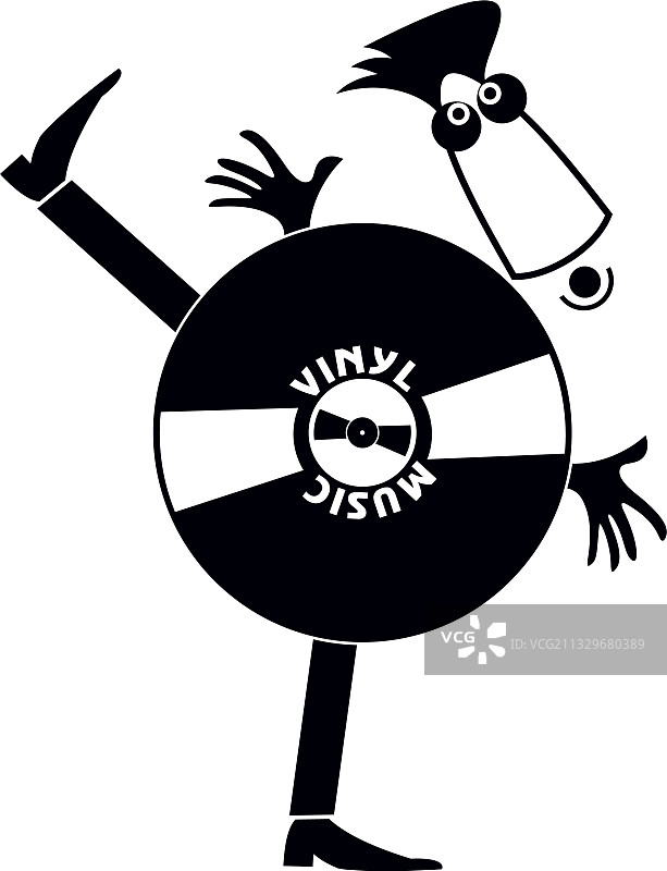黑胶唱片图标图片素材