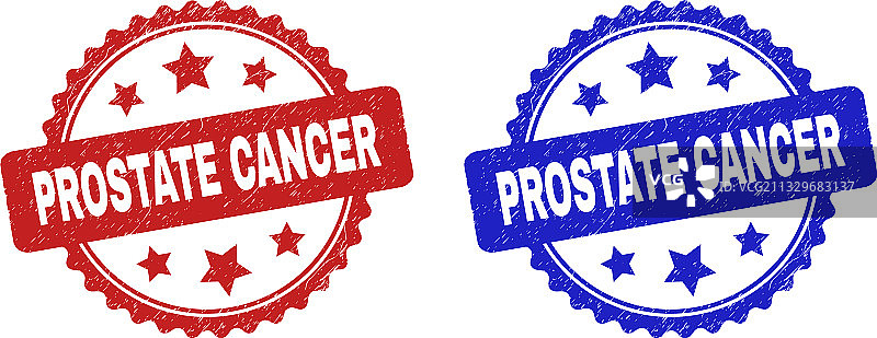 前列腺癌脏污印章图片素材