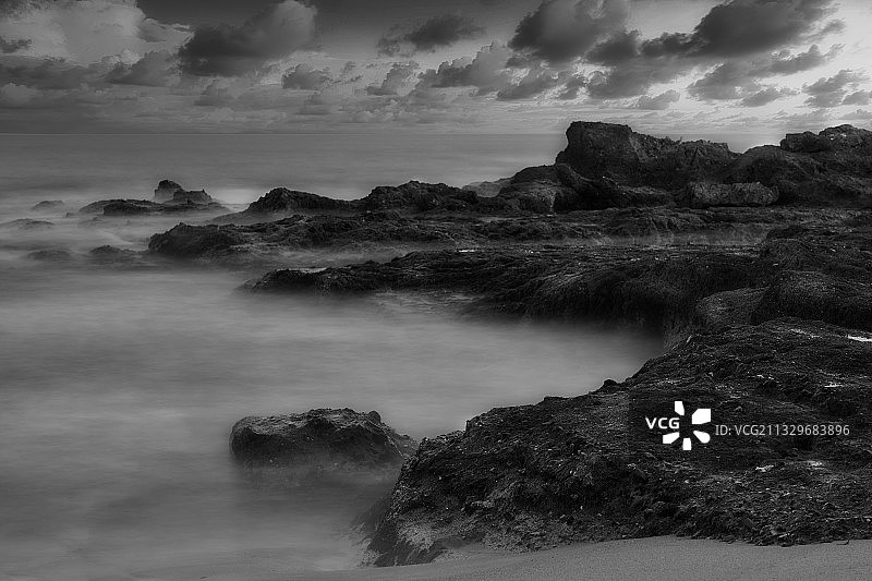 大海对天空的风景图片素材