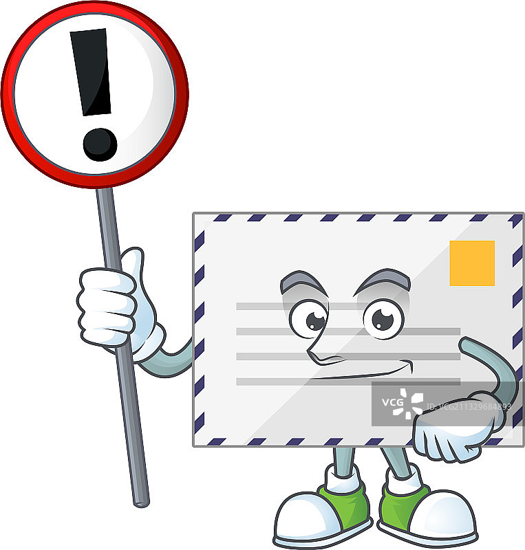 字母举牌卡通画图片素材