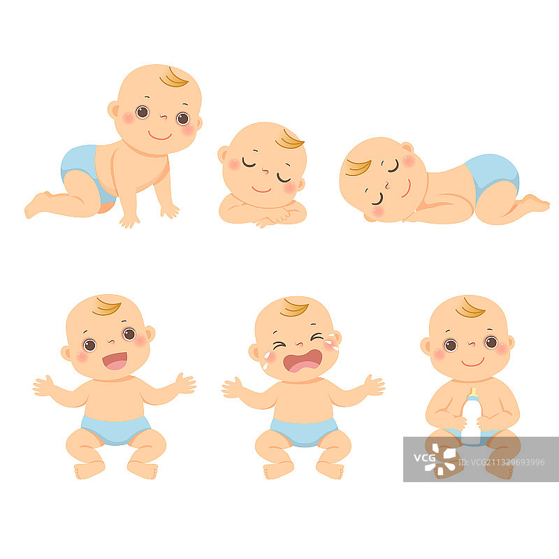 幼儿男宝宝图片素材