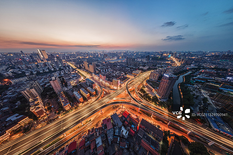 解放西立交图片素材