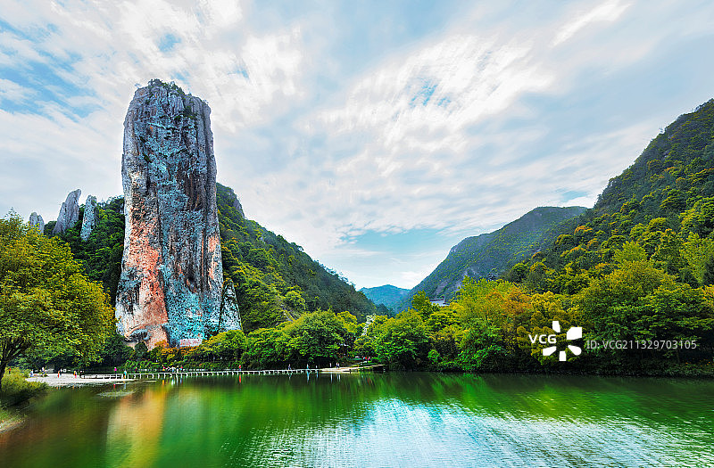 仙都鼎湖峰景区图片素材