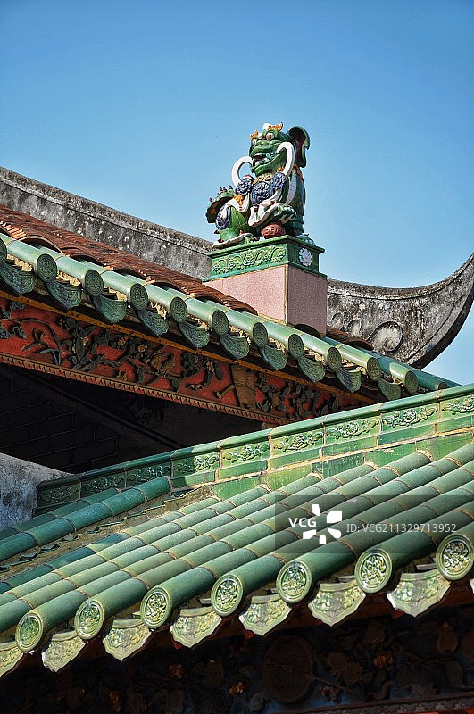 广东东莞南社村古建筑群图片素材