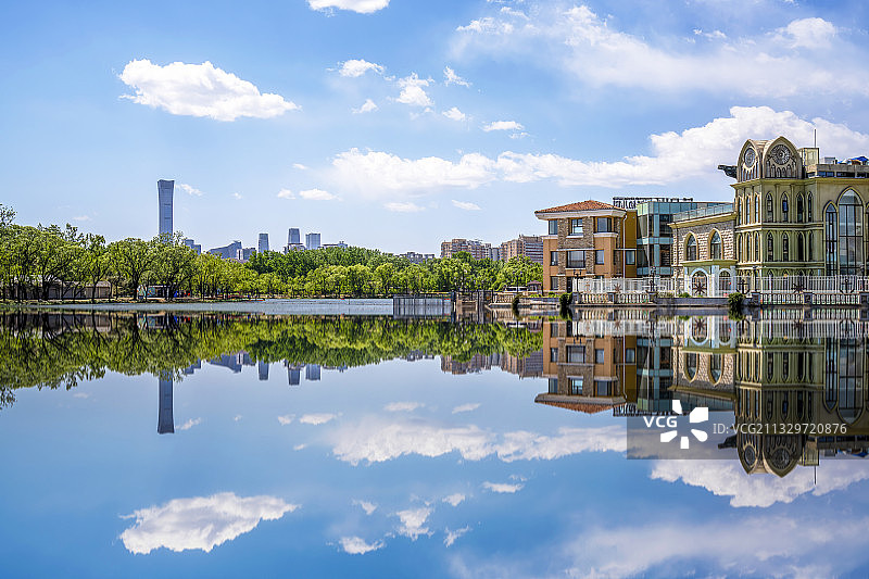 北京朝阳公园图片素材