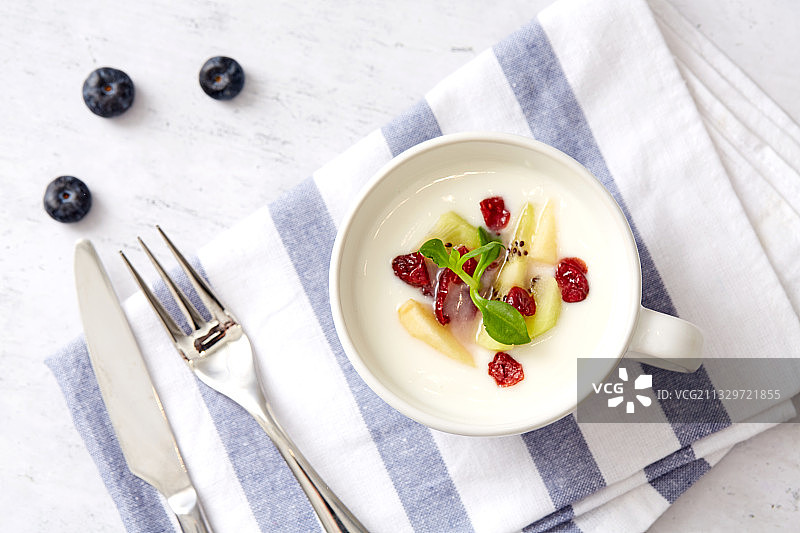 水果蔬菜沙拉图片素材