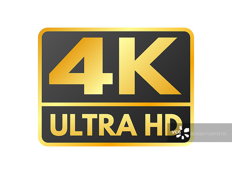 白色背景上的4K超高清图标图片素材