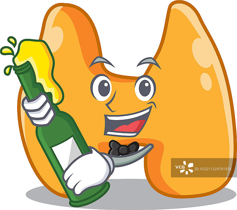 卡通设计理念甲状腺图片素材