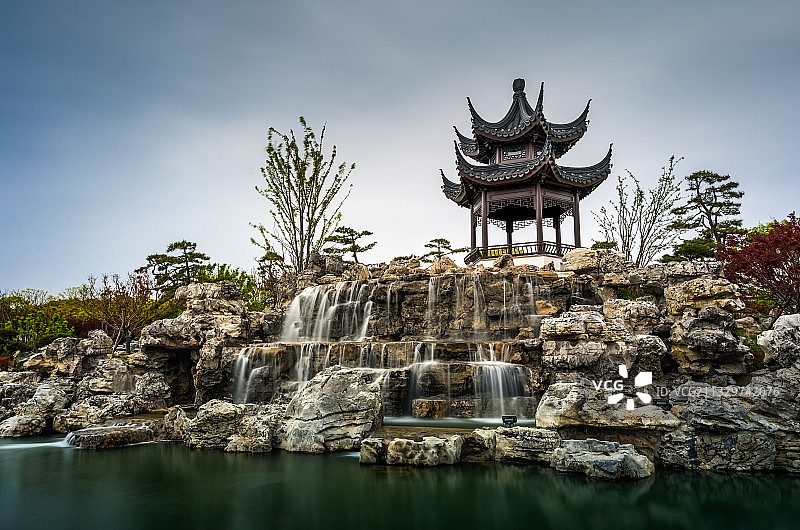 滴水湖壹号码头 上海图片素材