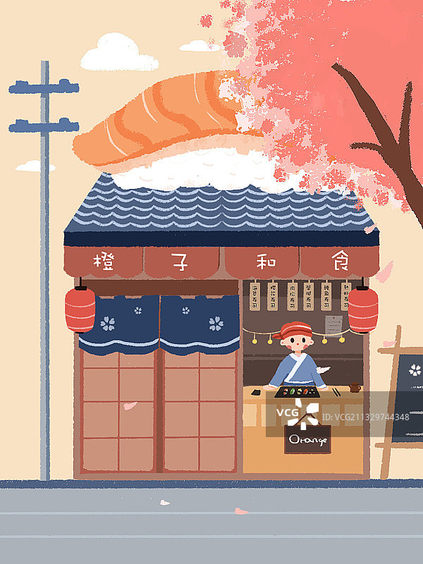 梦想小店-日料店图片素材