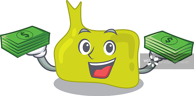 富有的卡通角色图片素材