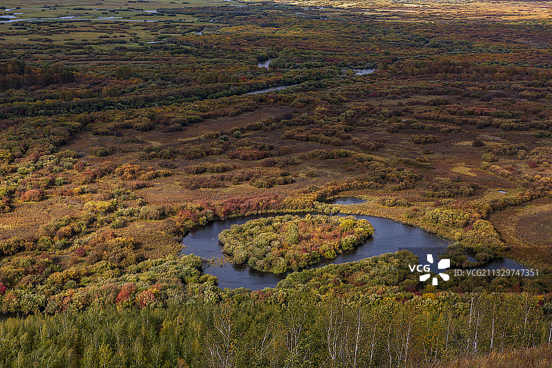 额尔古纳湿地图片素材