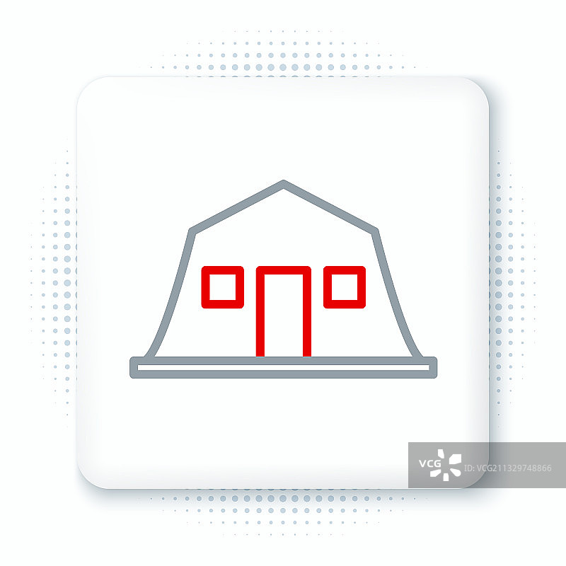 军事营房站图标图片素材