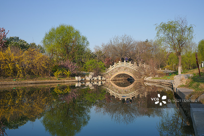 胶州公园 青岛图片素材