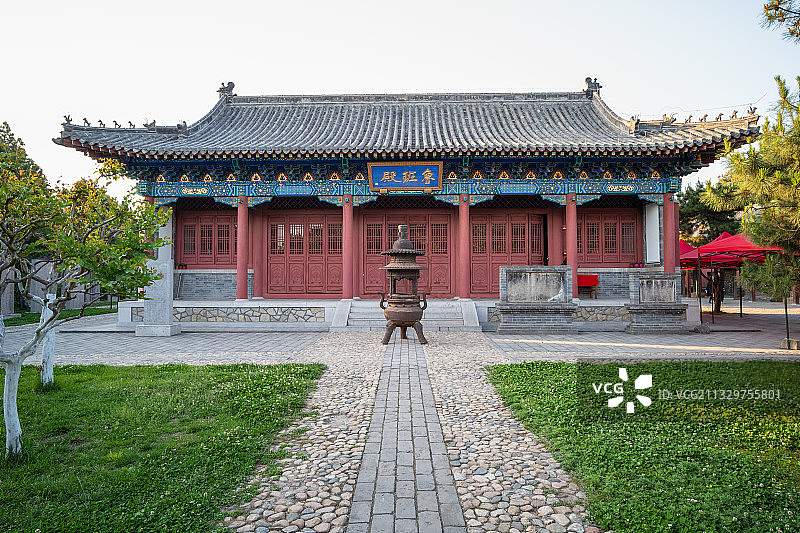 岱庙,泰安市博物馆,建筑,庙,庭院,中国文化图片素材