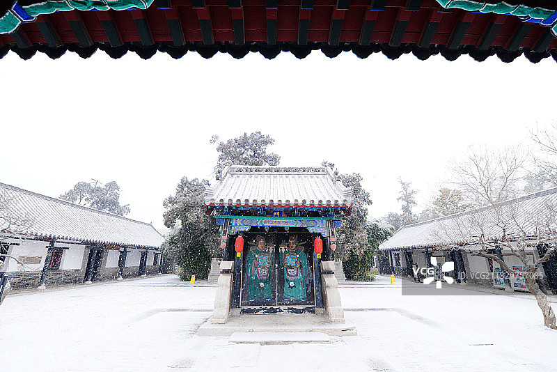 孟府孟庙景区 济宁图片素材