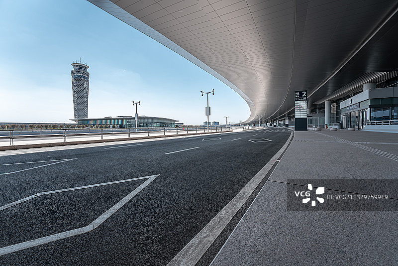 青岛胶东机场航站楼图片素材