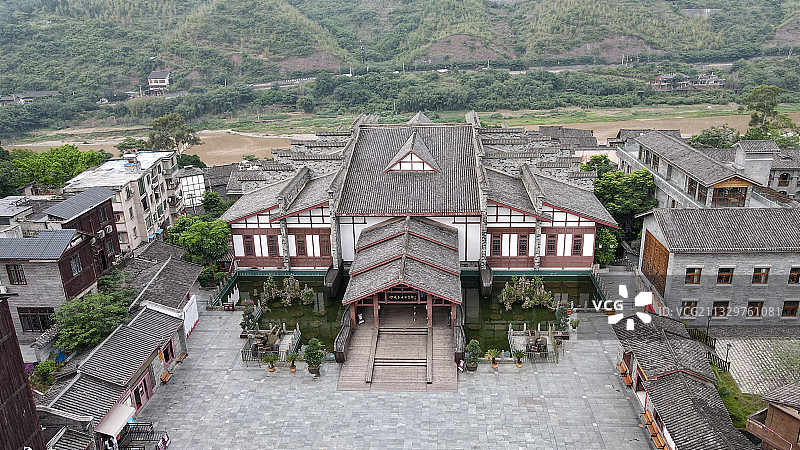 贵州省遵义市习水县土城镇，四渡赤水纪念馆图片素材