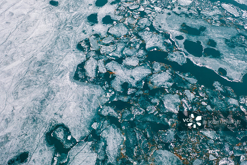 航拍西藏纳木错圣象天门景区图片素材