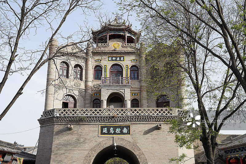 陕西省 榆林市 钟楼图片素材