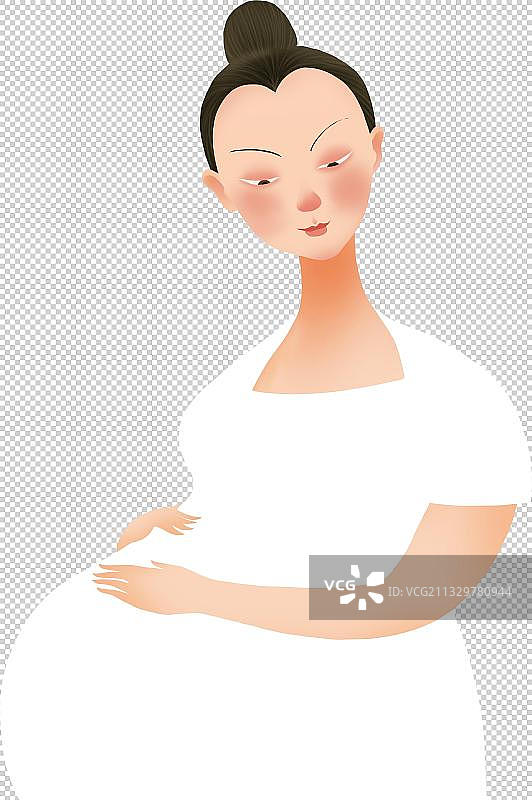 孕妇元素图片素材
