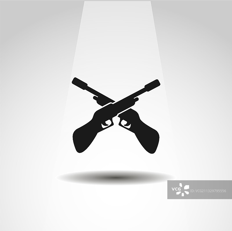 猎枪图标图片素材