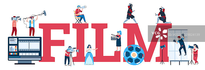 电影主题banner图片素材