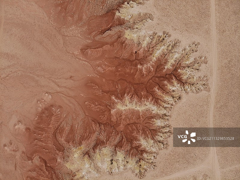 内蒙苏尼特右旗大红山航拍图片素材