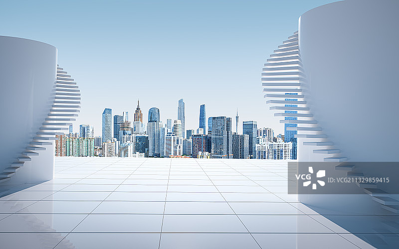 广州城市建筑空间图片素材