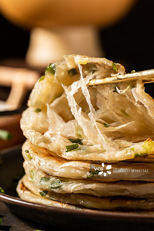 葱油饼图片素材