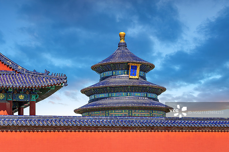 北京天坛公园祈年殿图片素材