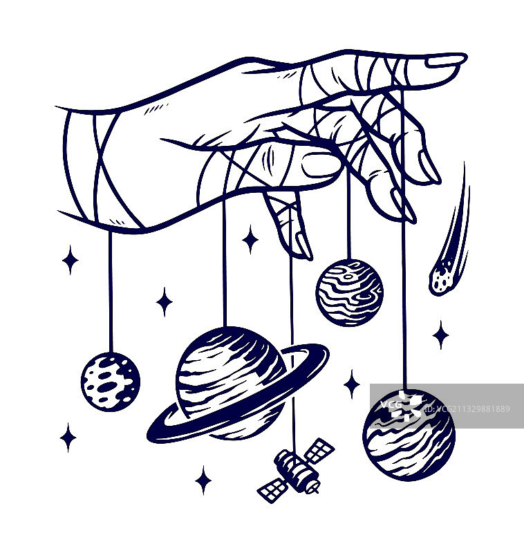 掌握宇宙图片素材