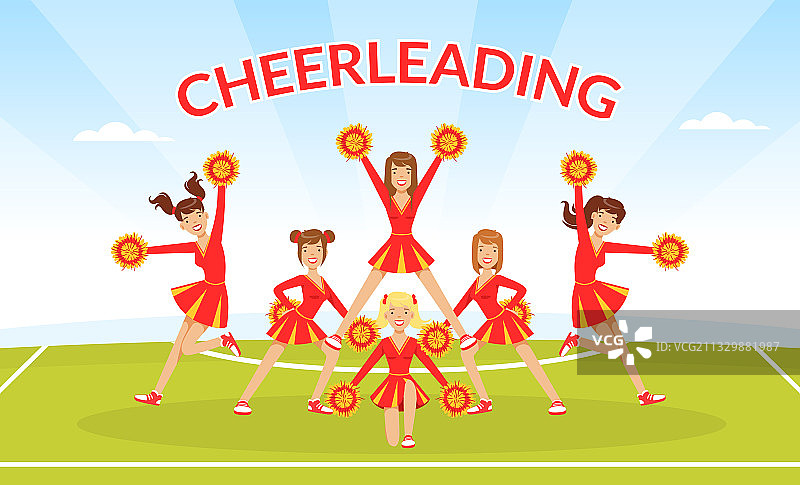 啦啦队banner模板图片素材