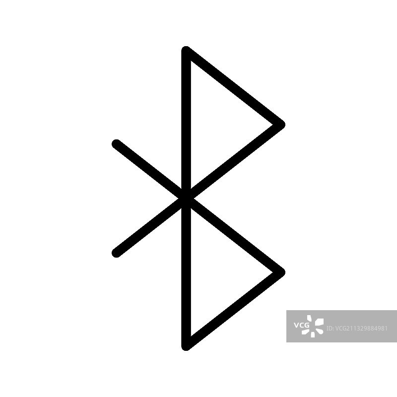 蓝牙图标图片素材