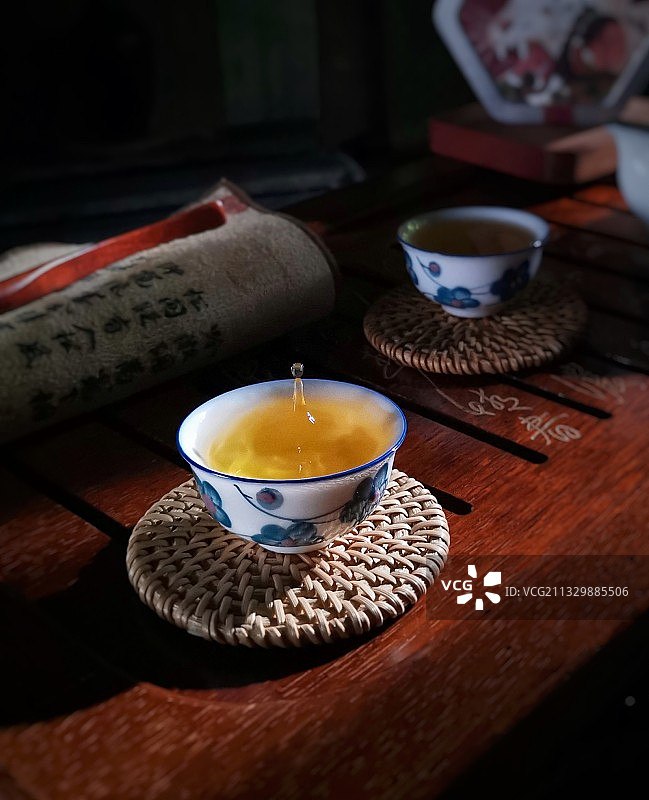 观而赏其妙 闻而悦其香图片素材