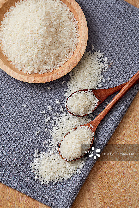 主食大米图片素材