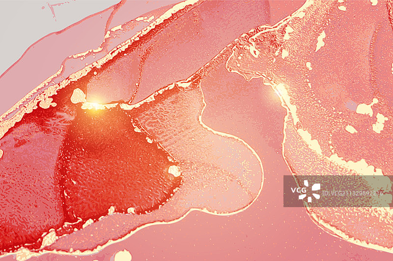 带闪光的腮红和金色石纹大理石图案图片素材