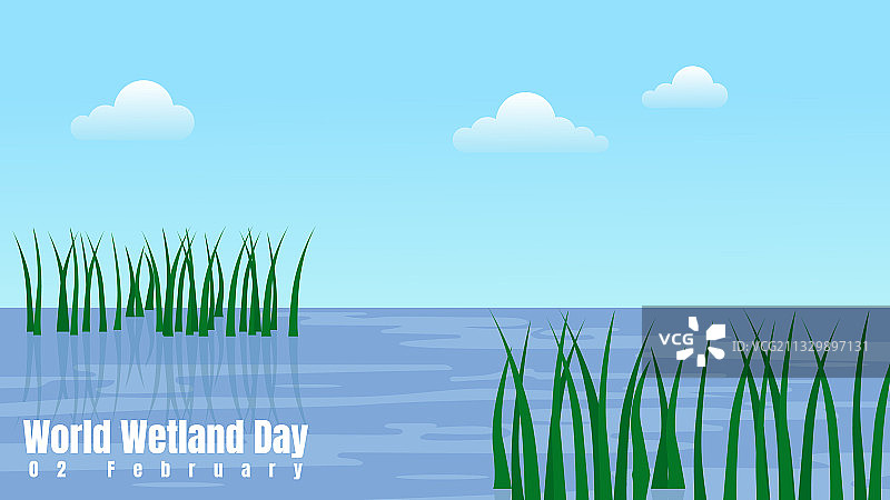 沼泽海景图片素材